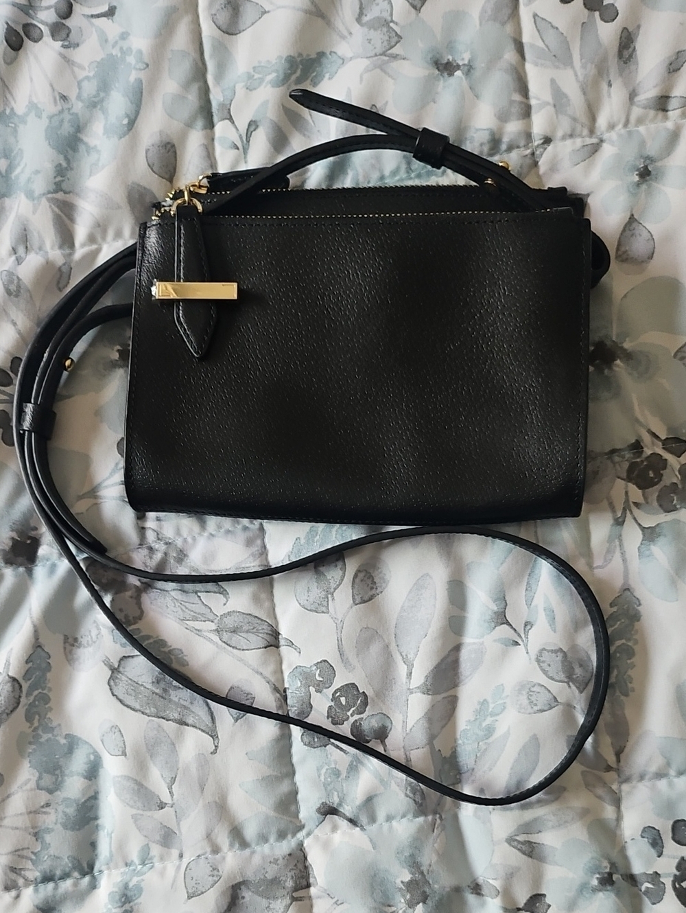 Lodis Stephanie Trisha double zipper crossbody
